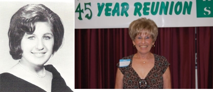 Flora Sarno (Cohen)
then and now
