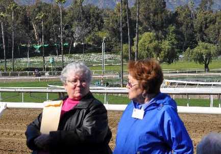 Bev & Janice discussing betting strategy