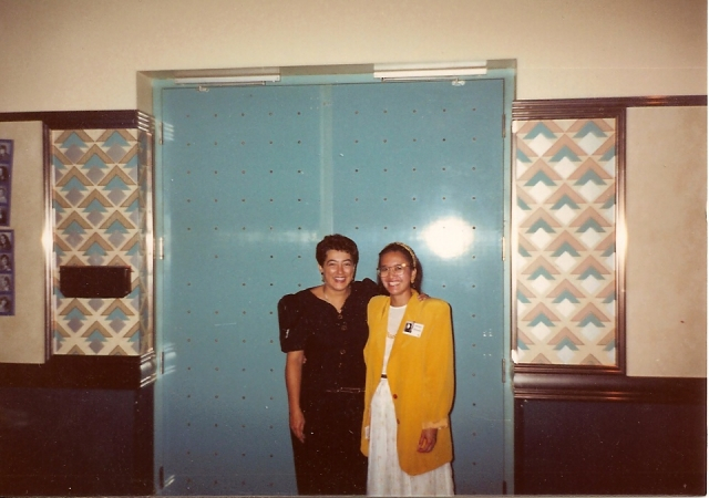 Cindy Saba Stoewer, Jocelyn Ancheta - 15 year reunion