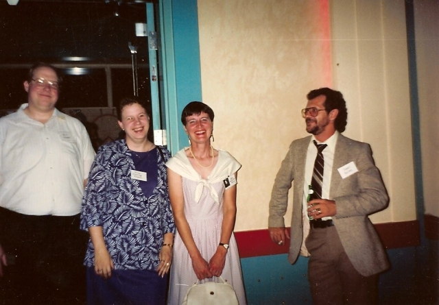 Sanoa (Snavely) Hagen, Ann (Weitbrecht) Nelson - 15 year reunion