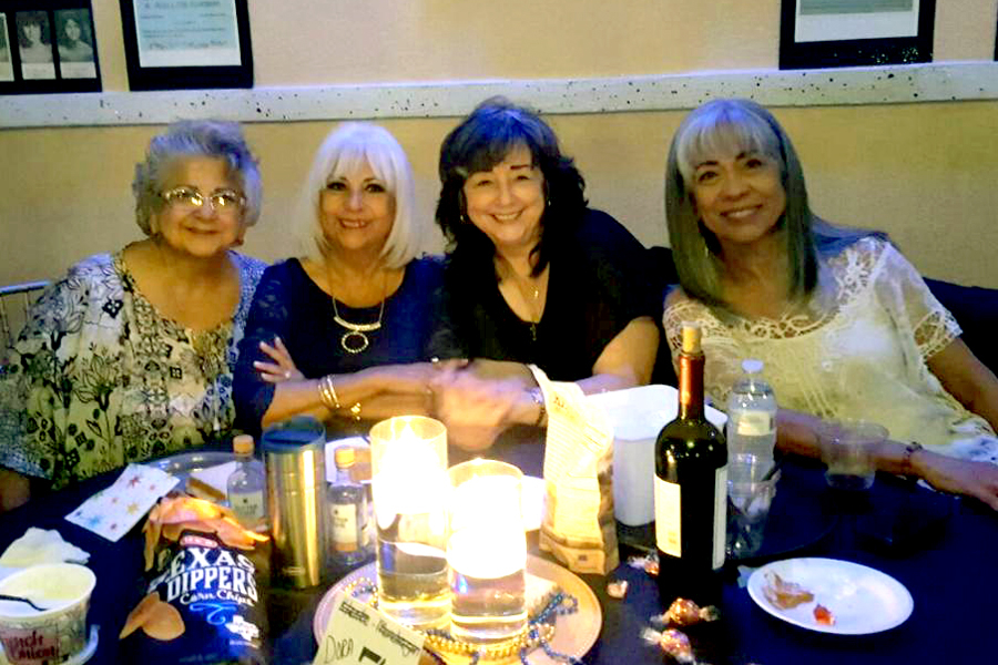 Cammie & Dora with Friends