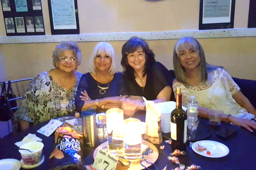 Cammie & Dora with friends