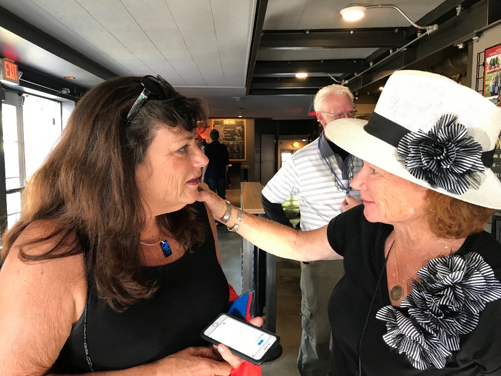 Jill Haney and Ann Newlands