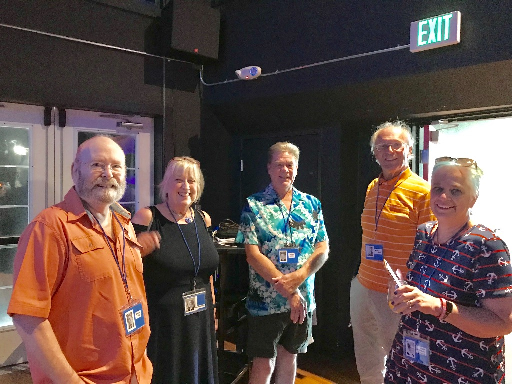 Chris Riis, Veva Goehler, Doug Sabin, Wolfgang Grote & Julie Fraizer