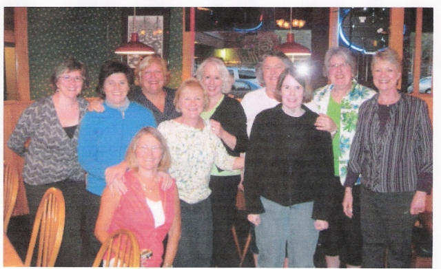 The older sisters - class of 1967
Front row: Linda Holden, Betsy Bowling, Peggy Cassidy & Julie Carlson
Back Row: Roseanne Ierulli, Paddy OBrien, Karen Schmidt, Bonnie Corn, Carol Ancell, Joan Goehler