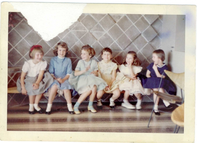 March 6, 1959 Susan Denniss Birthday party. Guess who was there!