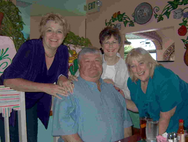 Scott Parker takes Lauri Hein, Lana Miles, and Veva Goehler to lunch in Scappoose