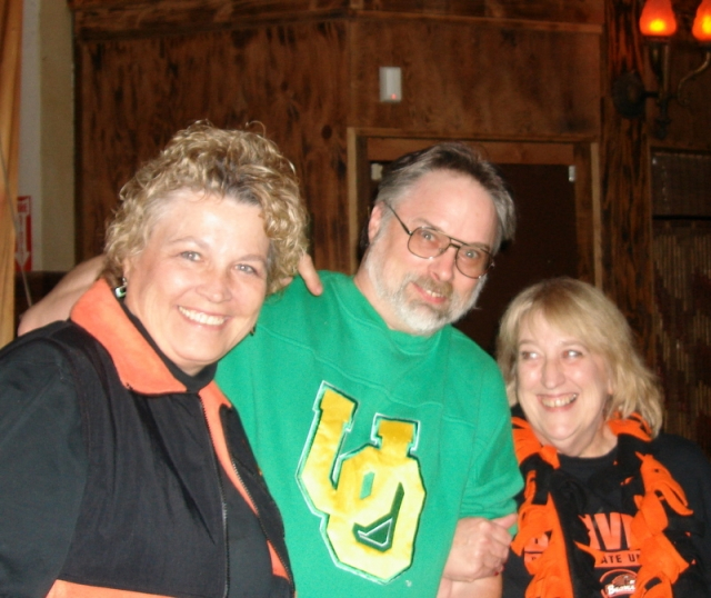 Lauri Hein, Steve Tandy, Veva Goehler
Chance meeting-St Johns Pub 
Civil War 2008