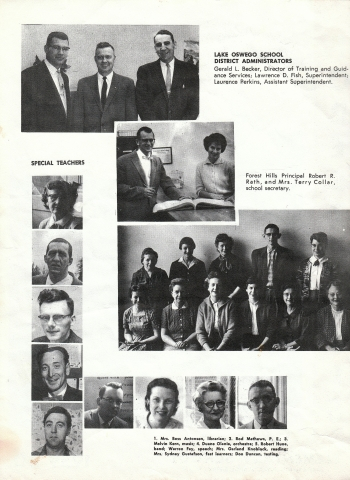 1959/60 Faculty & Staff