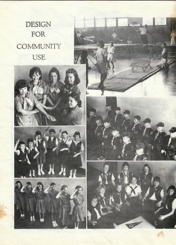 1959/60: blue birds: Kathy B. Margi M. Kathy L. Nancy S. Barbara L. Pam S.   brownies: Connie R. Dorothy M. Char S. Jan K. Kristi K. Bonnie M.
