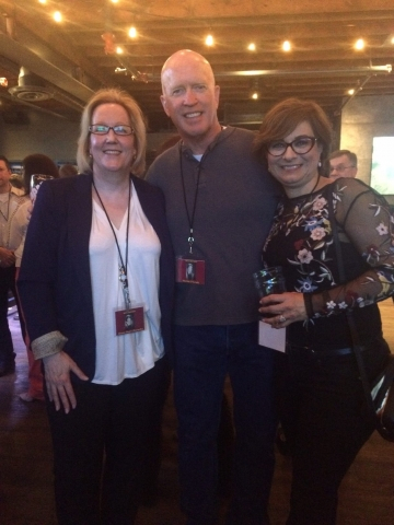 From left to right - Dianne Dancy (Darmody), Martin OGrady and Susan Sellan (Cocomile)
