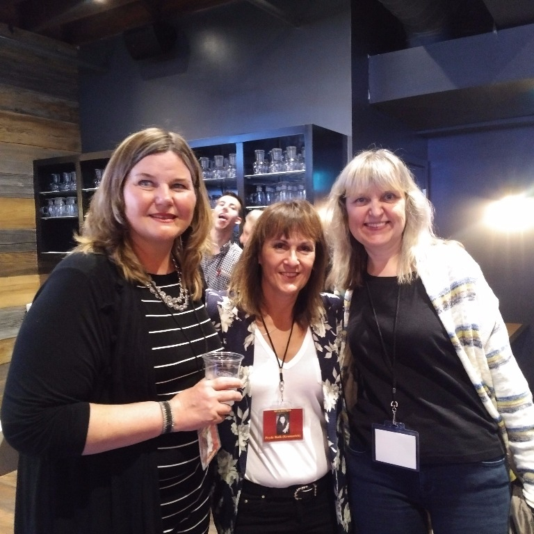 Cecilia Fulton, Pryde Kramarich and Aldona Sendzikas