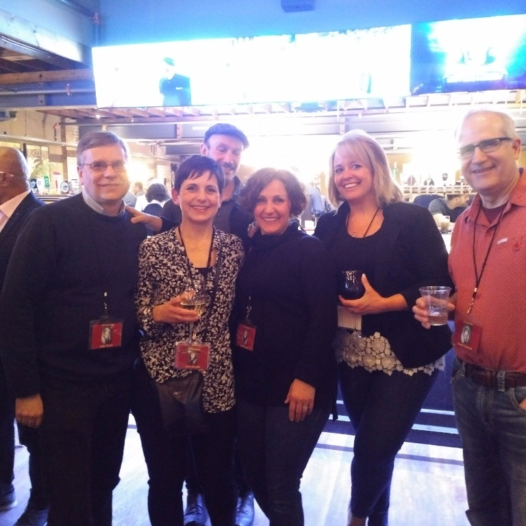 From left to right - John Wolak, Anita Rzadki, Paula Nunes, Andrea Italiano-Moore and Joe Tomczak