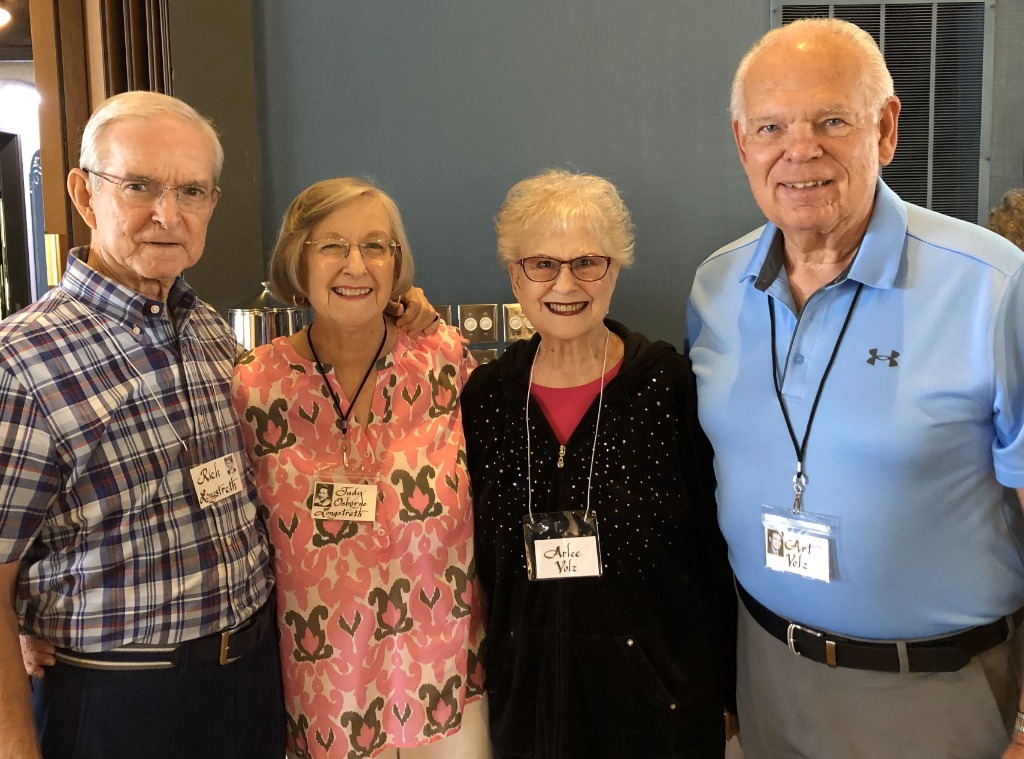 Rich Longstreth, Judy Osborne Longstreth, Arlee Volz and Art Volz