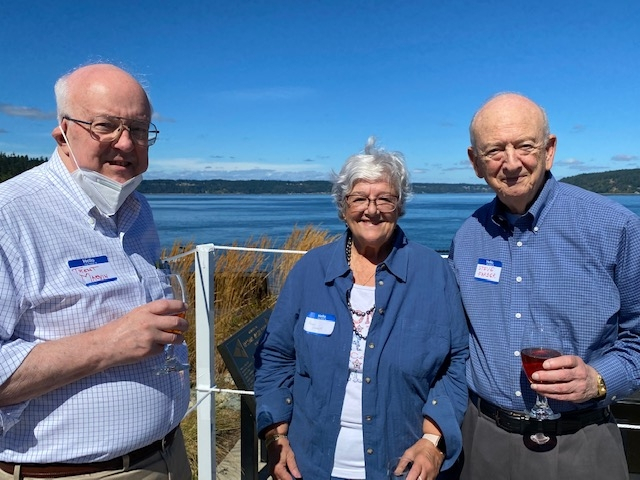 Trent M., Steve and Fran F.
