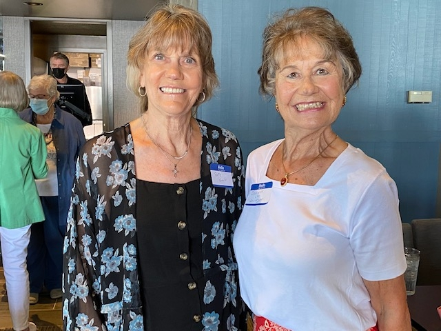 Betty Gould and Joanne Cox