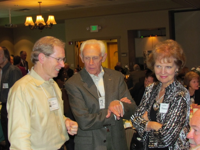 Mac MacGregor with Doug and Lois Kasemeier
