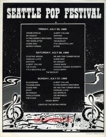 Seattle Pop Festival 1969....
Ok, seriously now. How many of you were there? Not that you think you were there, but you really were there.