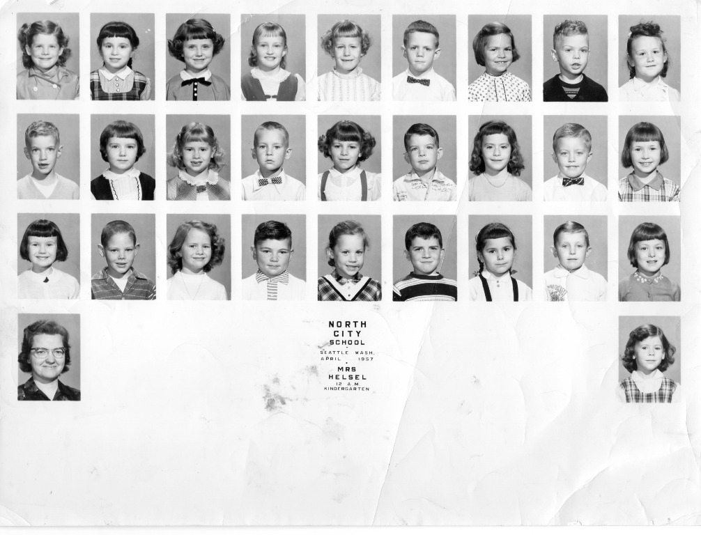 Debbie Cooper top row...Kathy Peacokc in dots, Linda Mittby far right middle row, bottom row : me (Be Harrison), Don Forbes...and Gary Oldroyd.