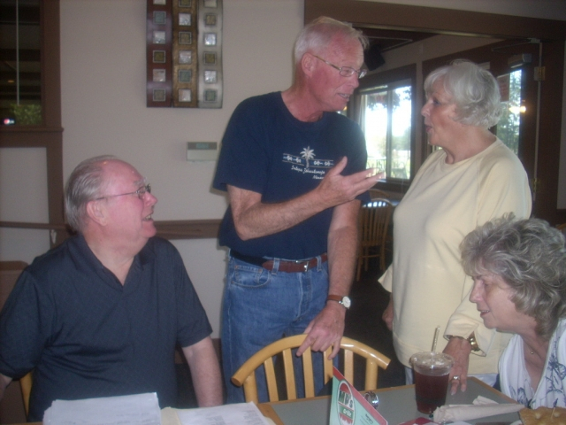 Jim Halmo, Tim Stratton, Mary McCain McAllister and Sharon Martin Kline