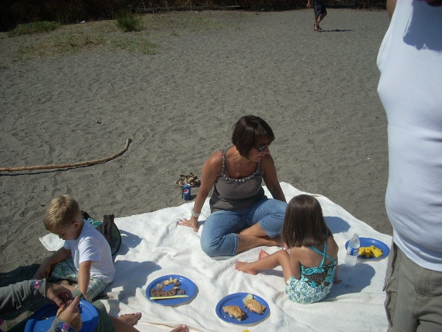 Pam Woods and the Grand Kids