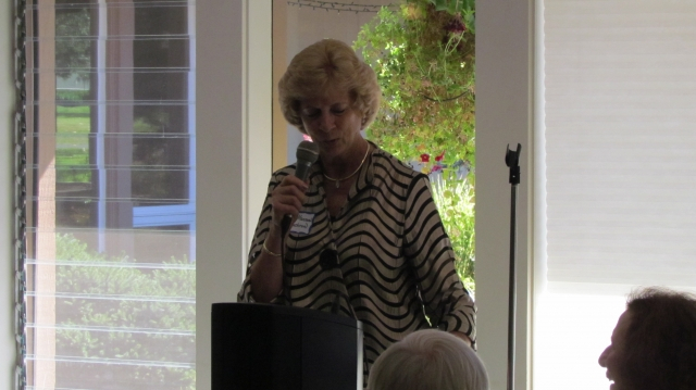 Golf Tournament organizer Chris McEachron Hanson reviews the Friday event