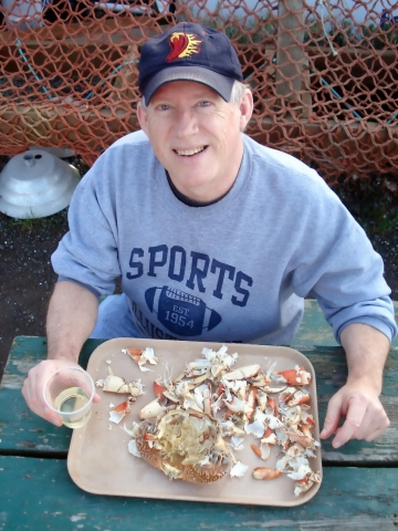 Enjoying my favorite food
Steve Fearey