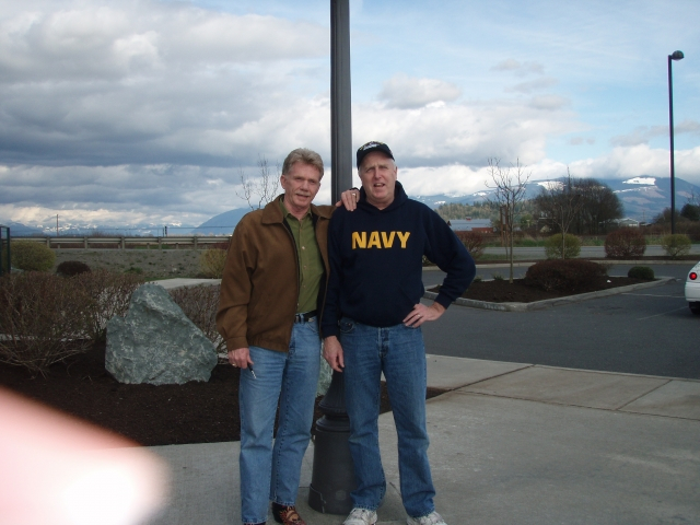 John Olson & Jim Hopkins met for a early reunion