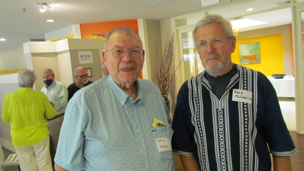 Wes Hilton and Dave McGoldrick