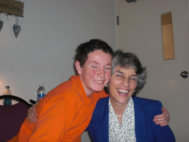 Suzanne Macy Marcy with son Preston