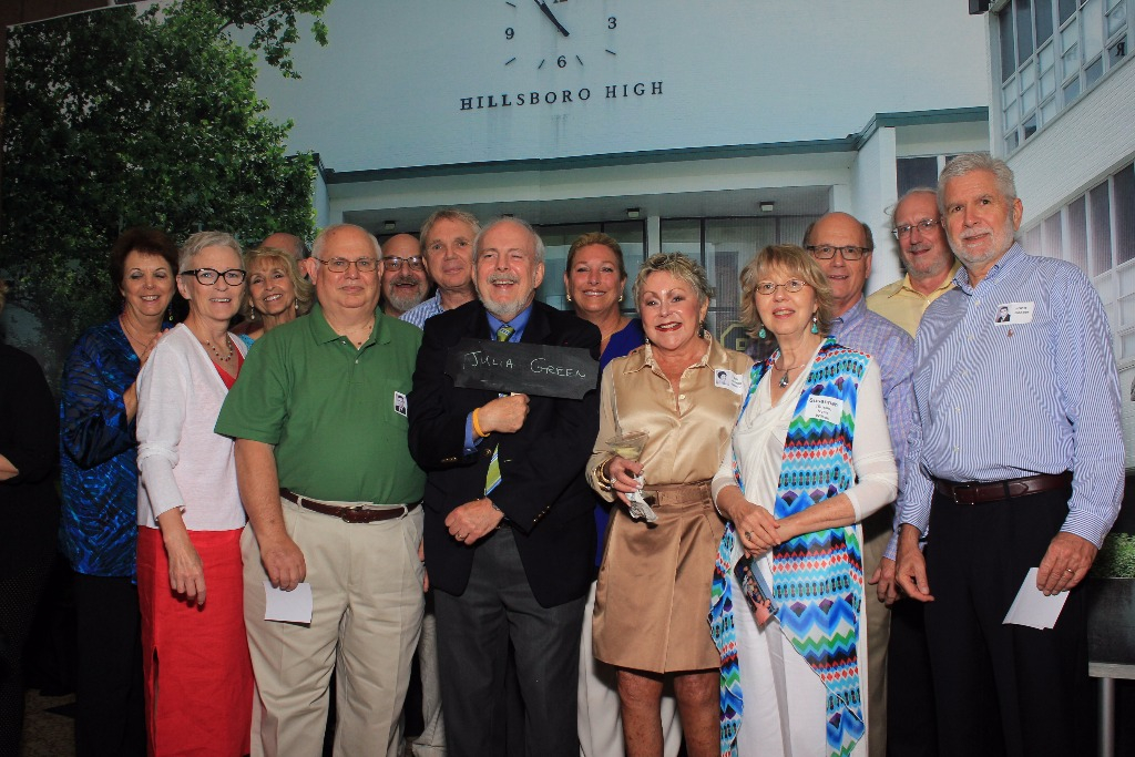 Julia Green Hornets: Sara Hume, Gretchen Lavely West, Nancy Miller Burt, Steve Williams head, Bill Jordan, Bruce Gold, Don Dahlinger, Bobby Hearn,Sandy Coats Chase, Pam Arnold Chilton, Susannah Ryan Wilson, Jim Armistead, Larry Copes, John Cooper