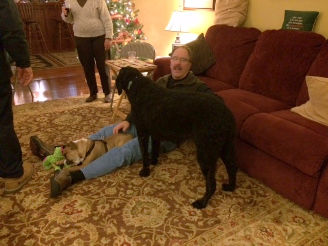Jeff Hoachlander did the puppy-sitting