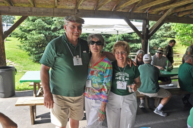 Part of CD Ram-Jam-2013 Album.
Terry Lenker 60, wife Barb, and Bonnie Kapp Johnston 60.