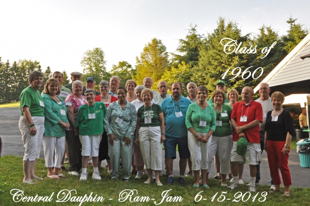 Members of the Class of 1960 at the CD Ram-Jam of 2013. I think we all really had a Great Time!