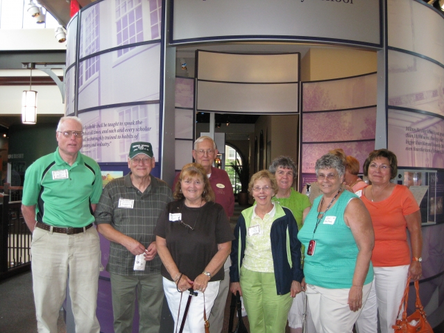 Class of 60 members on the tour.