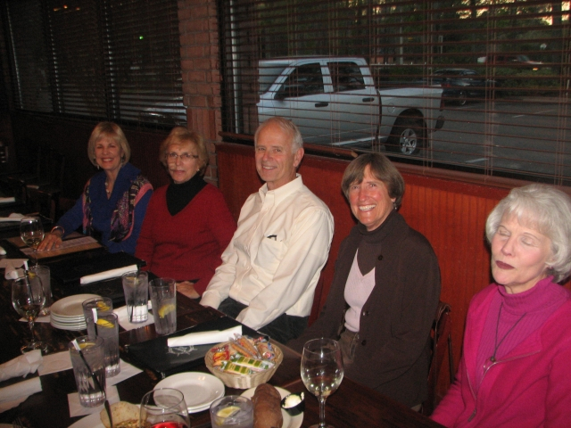 Judi Rembert, Marilyn Tubb, Judy Ahrano& Husband, Judy Lang