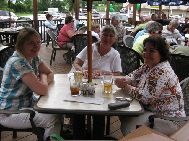 Kim Krill71, Deb Krill Culhane73, and Mary Donley Kelly 76