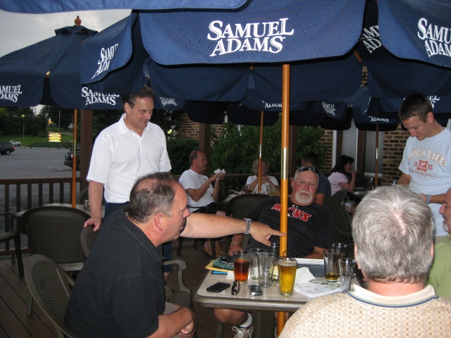 Bob Hoachlander 77 (standing), Jeff Hoachlander 74, Scott Currey 77
