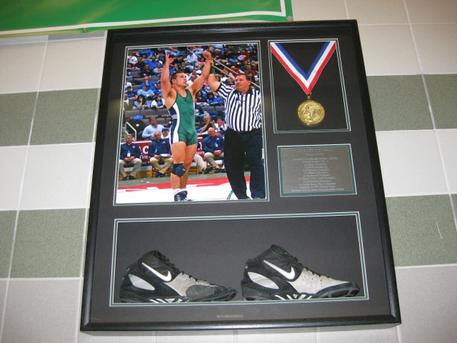 Marshall Peppelman, wrestling champ.