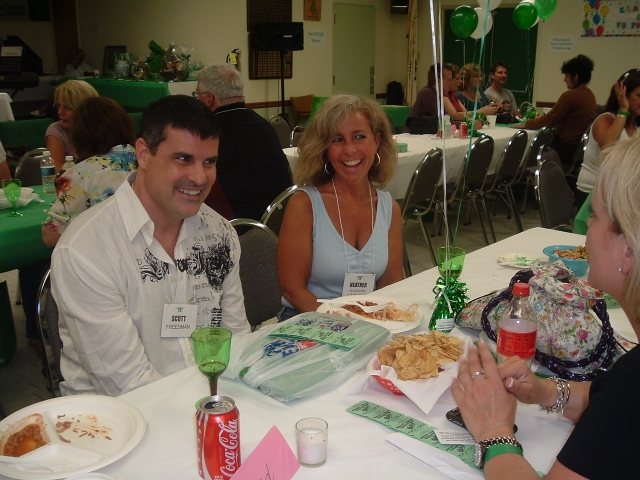 Scott Freedman and Heather Slaughter Lawless - both from the class of 79