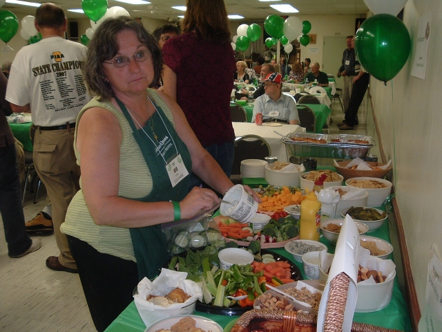 Deb Krill Culhane was Queen of the Kitchen!