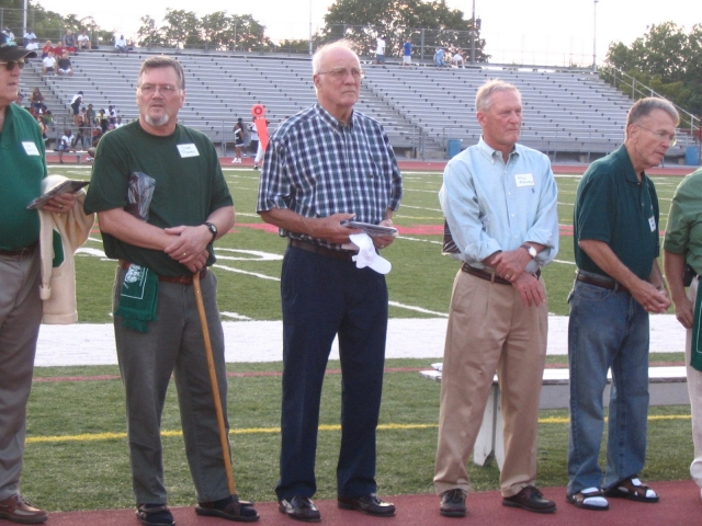 Former Coach Joe Yukica was also on hand.