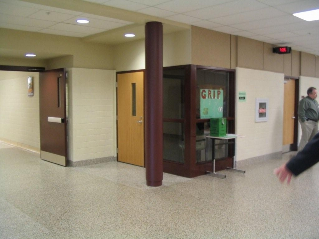 This is where the main office used to be.
