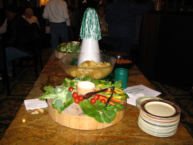 The CDHSAA provided chips, pretzels, veggies & dip to all.