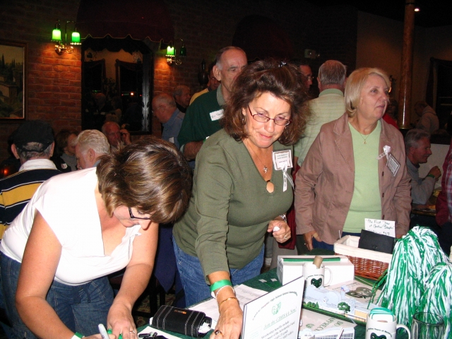 The Welcome Committee greeted folks and signed up new members.