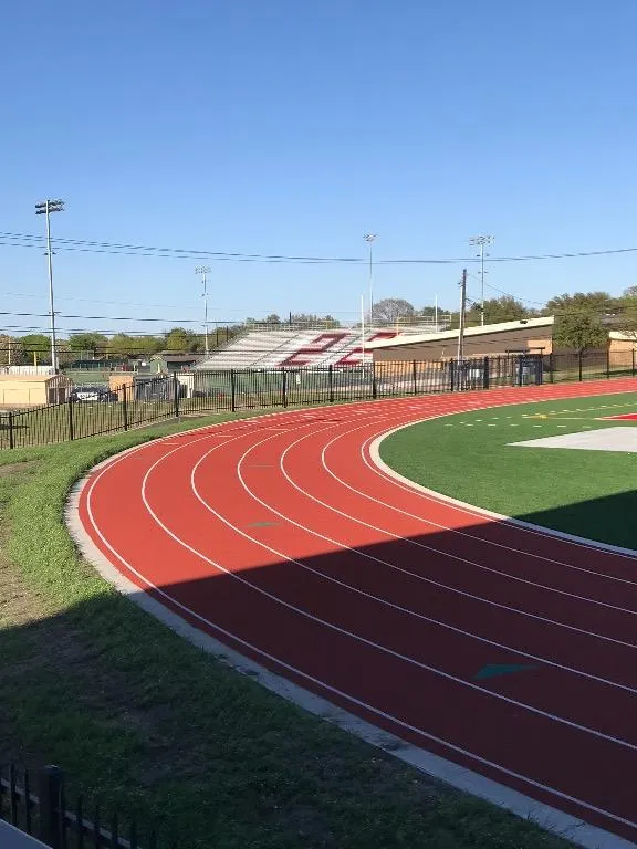 Old football stadium 