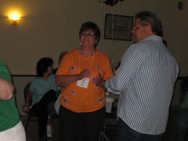 Vickie Cassel Devaney 70 & Rodger McKinley 72