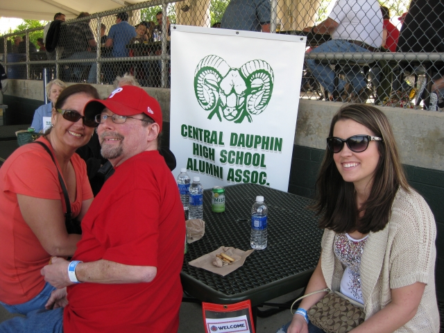 The Cernugel family - Linda & Dave and daughter Jen.