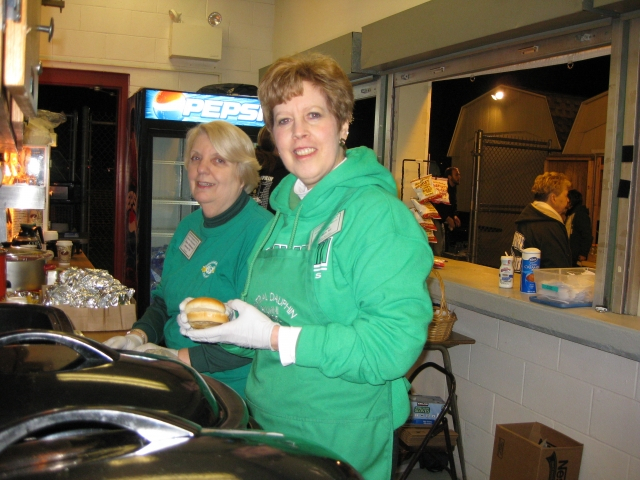 Sarah Eshenour Johnson 63 & Lois Ann Polleck 63. Not pictured: Karen Witmer Mummert 60, Betsy Potteiger Ibaugh 70.