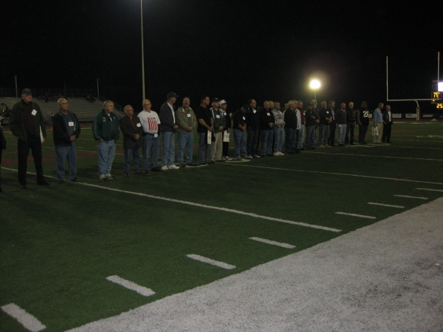 Team members from the Class of 74: Ron Cale, Marlin Gornick, Jeff Hoachlander, Kevin Krause, Jim Long, Mark Rosati, and Bob Trea.  From the class of 75, Keith George.